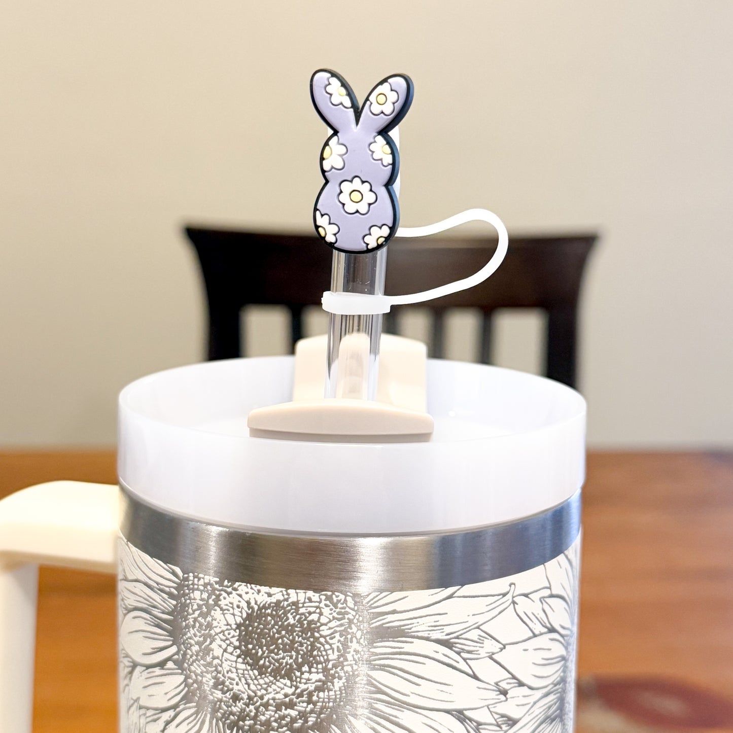 Spring & Easter Themed Straw Toppers for Tumblers | Fits 10mm Straws
