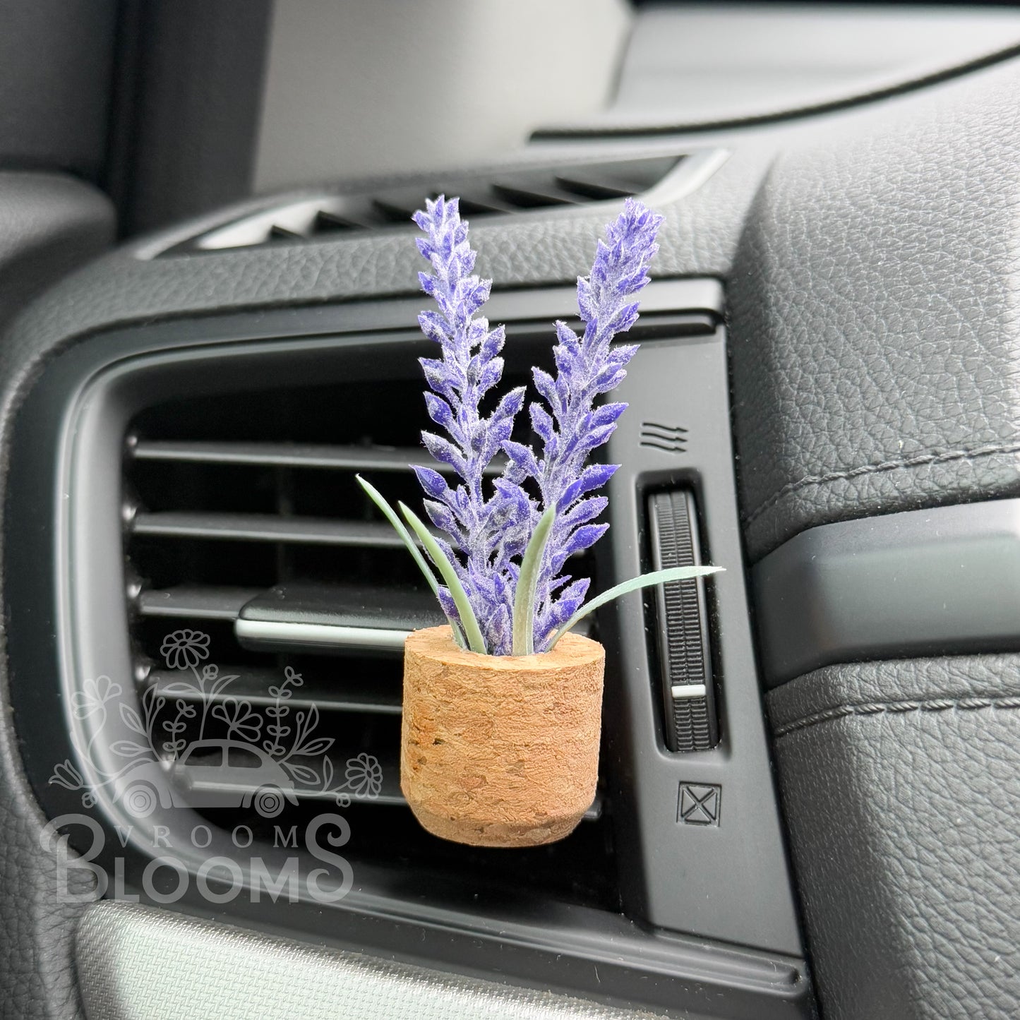 Lavender Car Air Freshener Diffuser | Reusable & Handmade in the USA