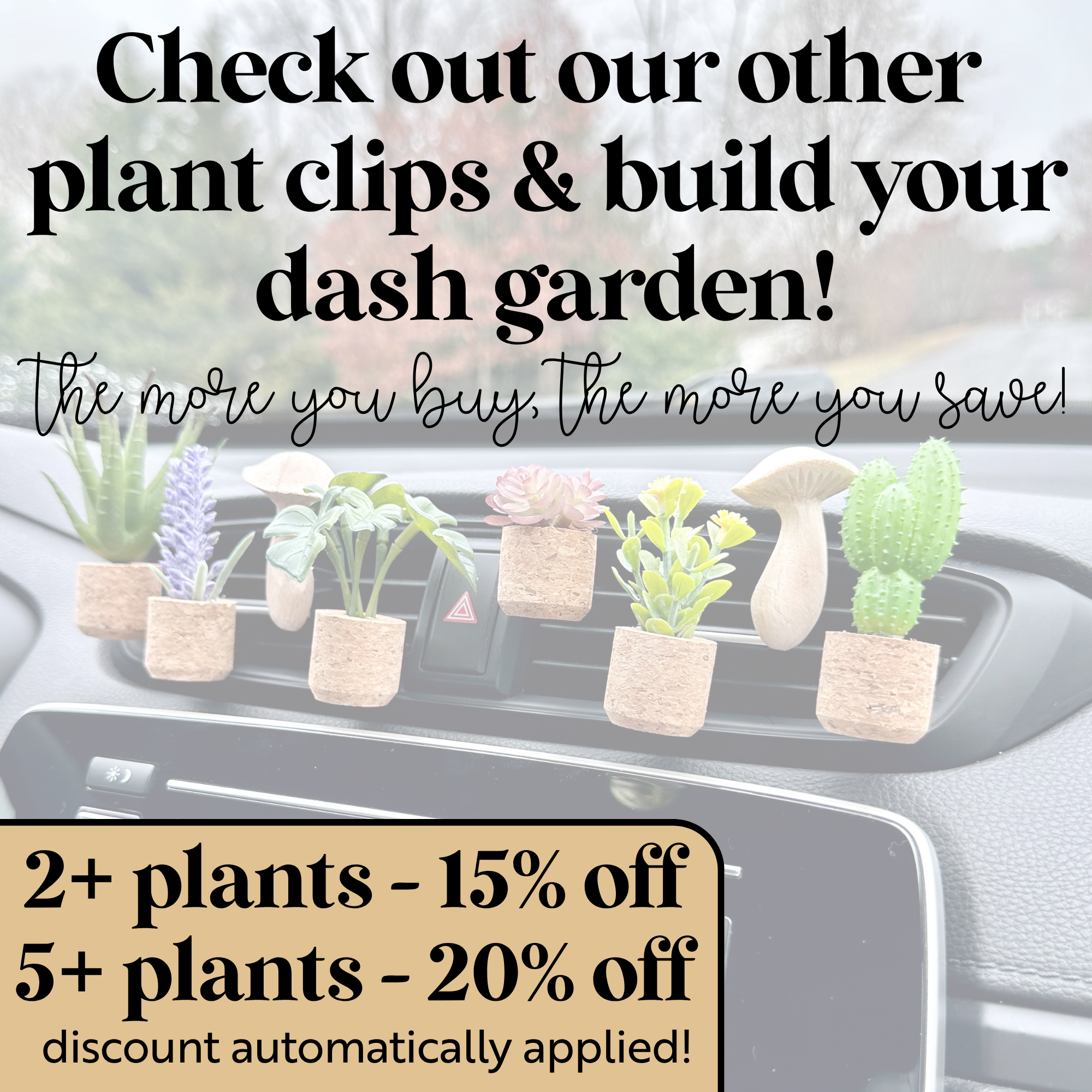 Orange Pumpkin Patch Vent Clip Car Air Freshener Diffuser | Reusable & Handmade in the USA