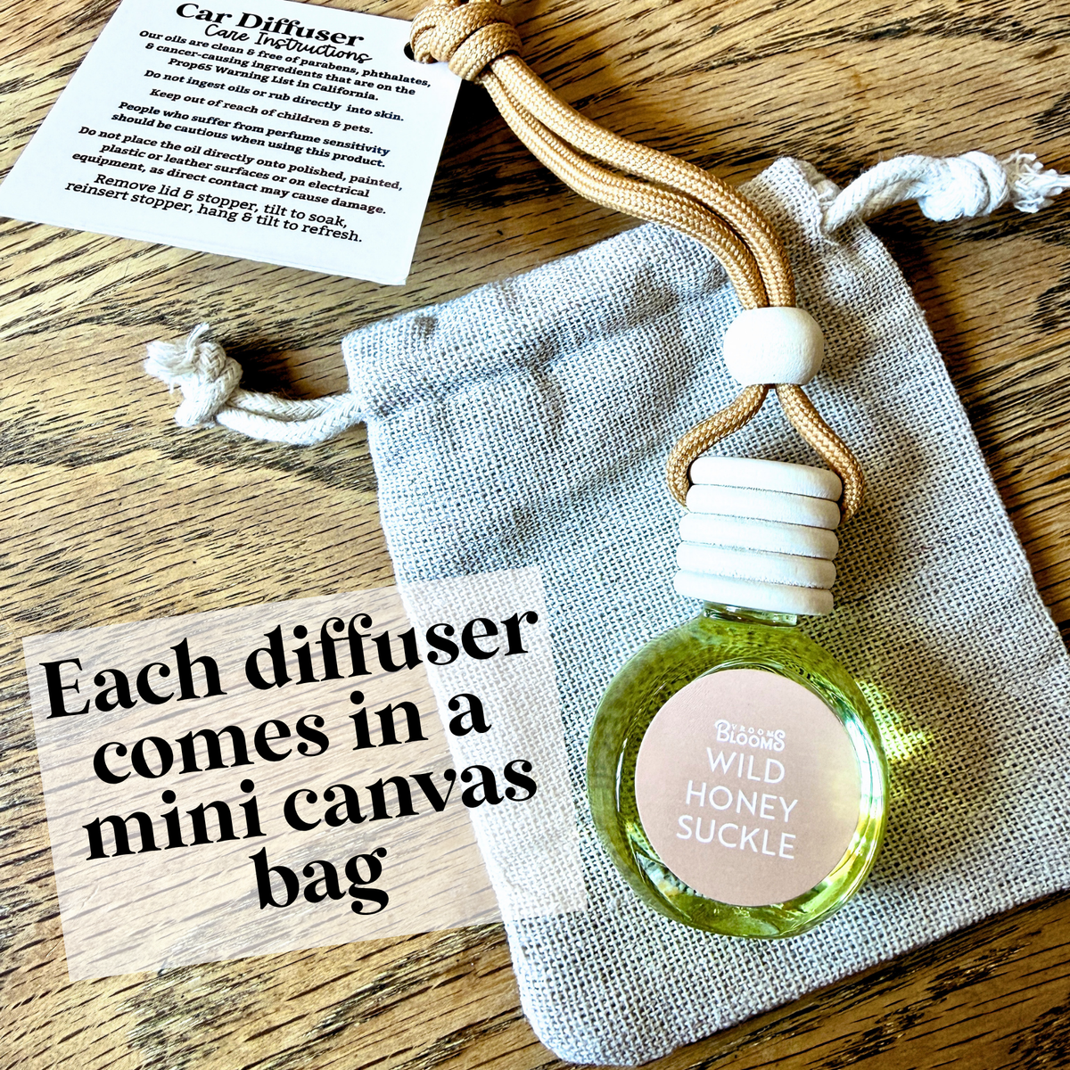 Hanging Car Air Freshener | Odor Eliminating | Made in the USA