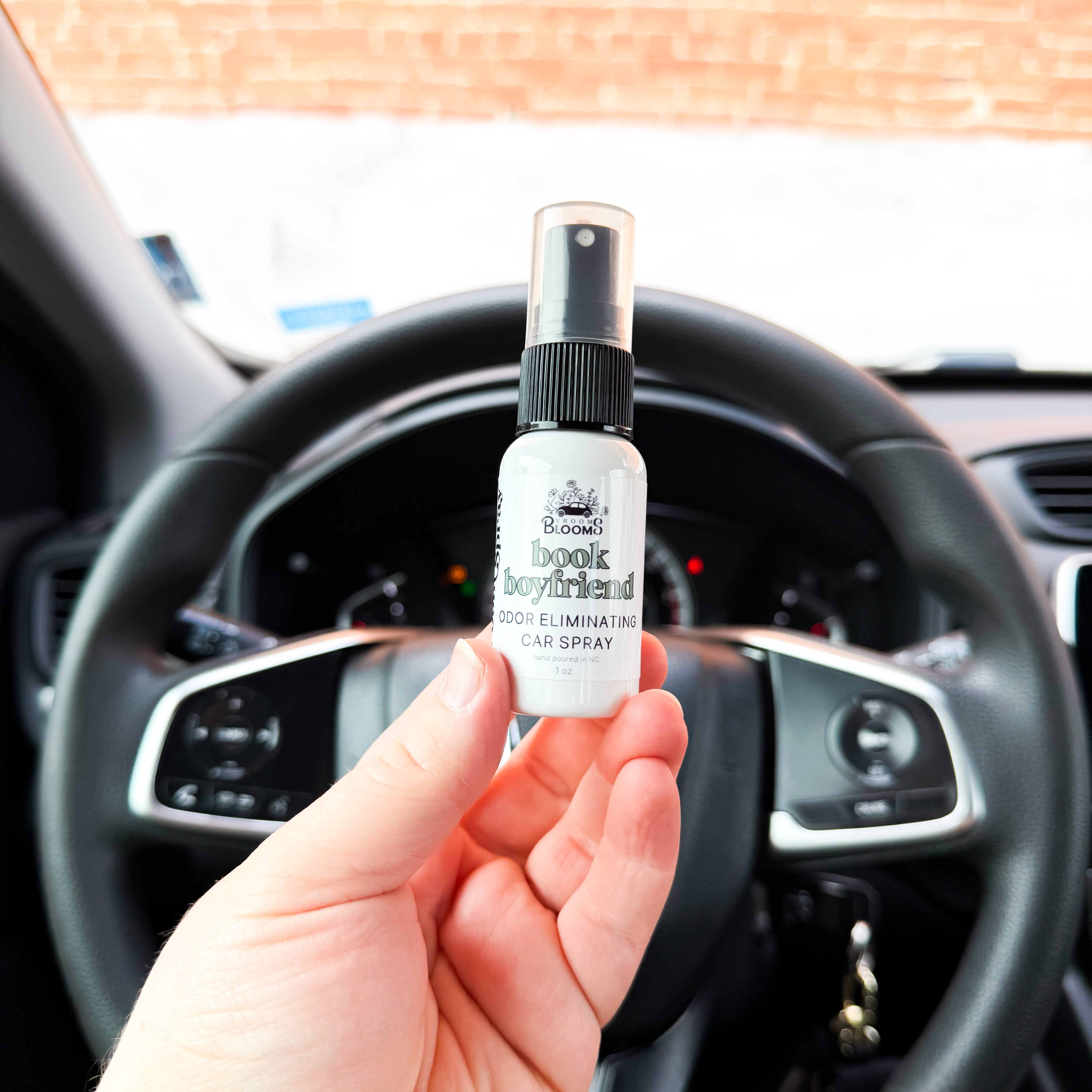 Vroom Spray Odor Eliminating Car Air Freshener & Interior Spray - Handmade in the USA