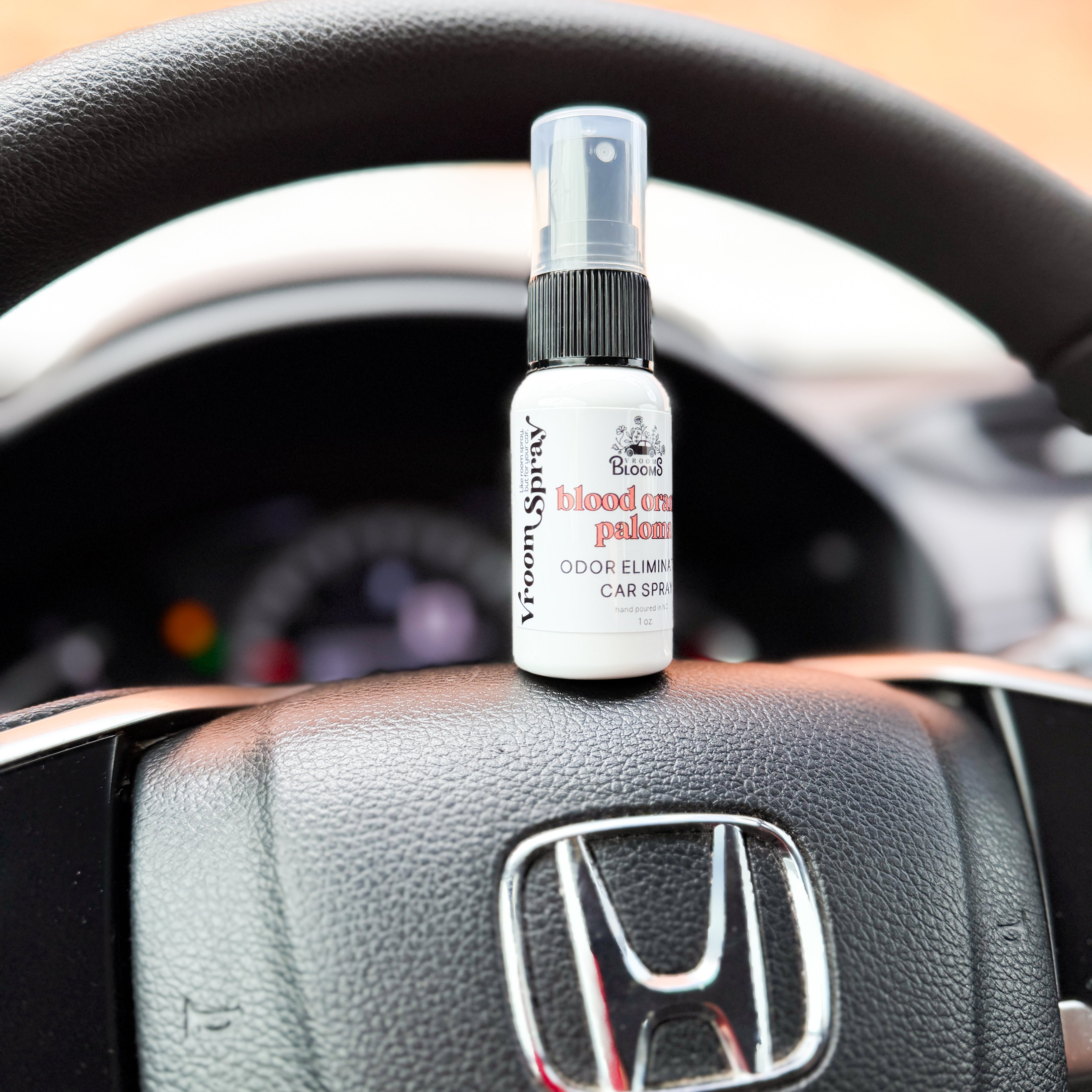 Vroom Spray Odor Eliminating Car Air Freshener & Interior Spray - Handmade in the USA