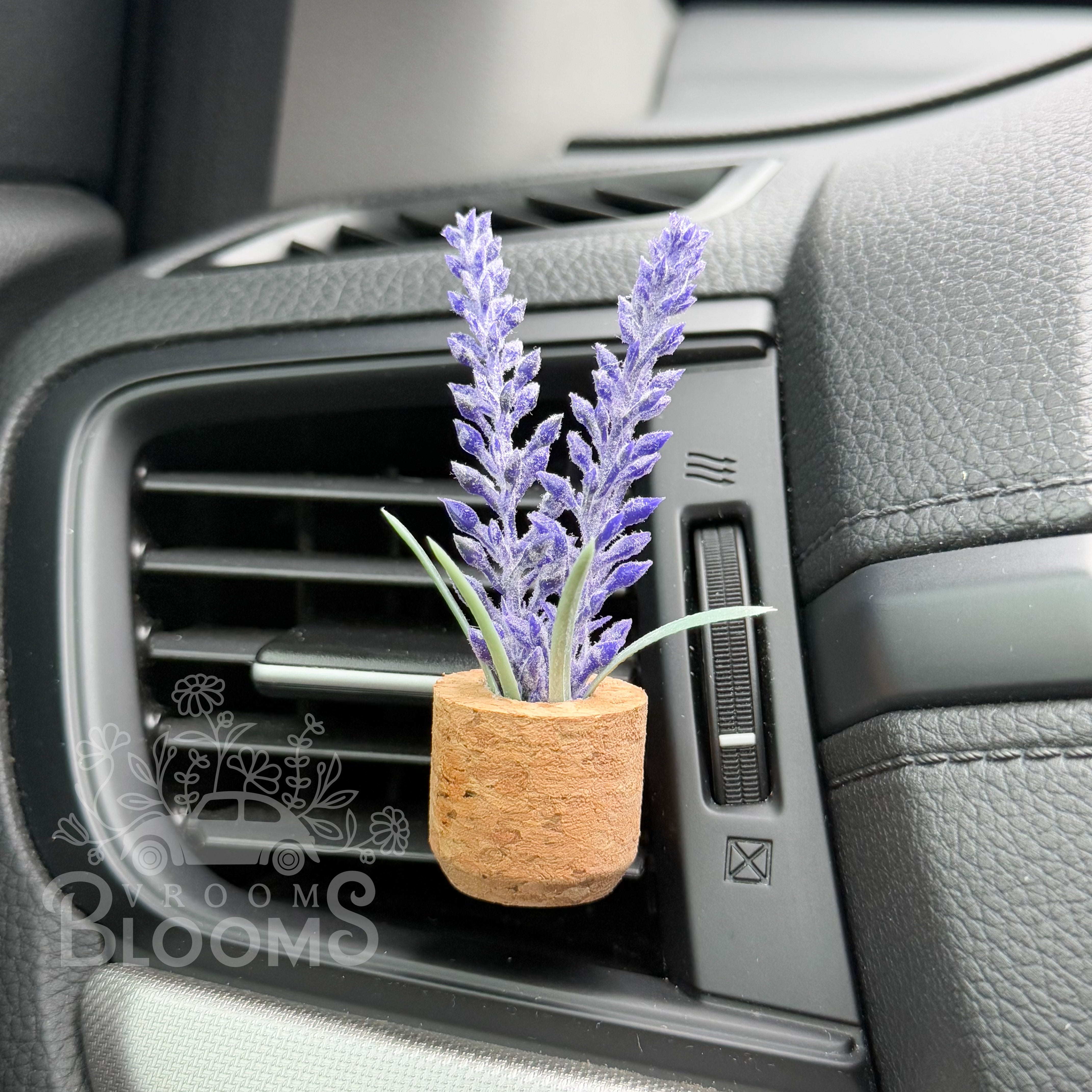 Lavender Car Air Freshener Diffuser | Reusable & Handmade in the USA