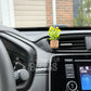 Yellow Flowers Plant Vent Clip Car Air Freshener Diffuser | Reusable & Handmade in the USA