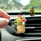 Mossy Mushrooms Vent Clip Car Air Freshener Diffuser | Reusable & Handmade in the USA