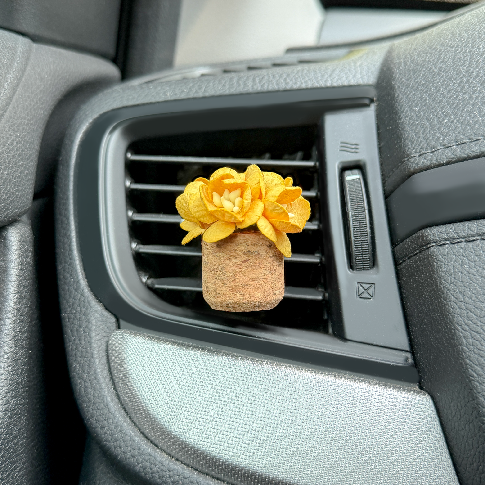Fall Autumn Plant Vent Clip Car Air Freshener Diffuser | Reusable & Handmade in the USA
