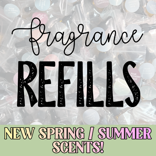 Fragrance Oil Refill for Plant Vent Clip Diffusers - 3mL & 30mL